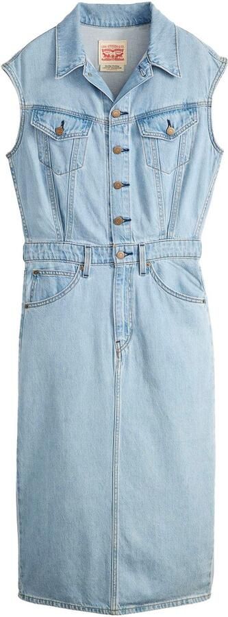 Levi's Jurk Levis 001WF-0002 ICONIC-WRAPPED IN BLUE - Foto 8