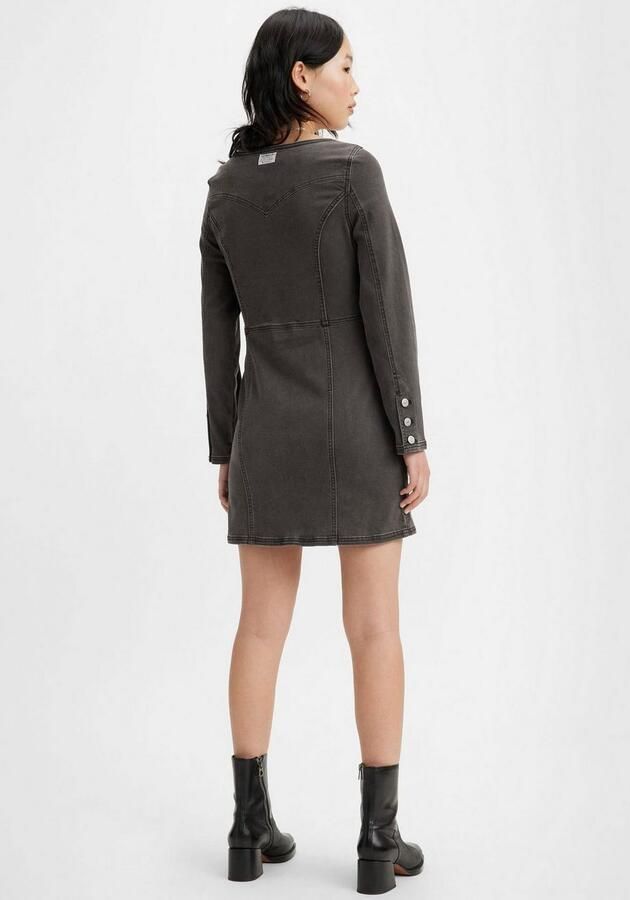Levi's Jeansjurk met knoopsluiting model 'VEDA' - Foto 4