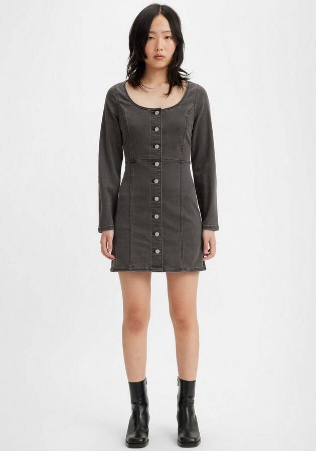 Levi's Jeansjurk met knoopsluiting model 'VEDA' - Foto 5