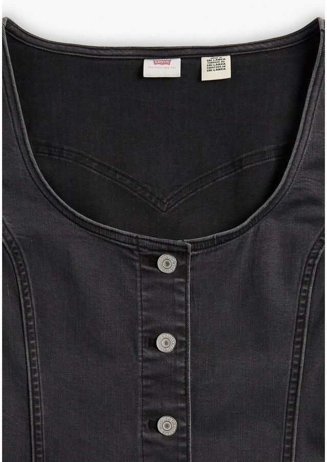 Levi's Jeansjurk met knoopsluiting model 'VEDA' - Foto 2