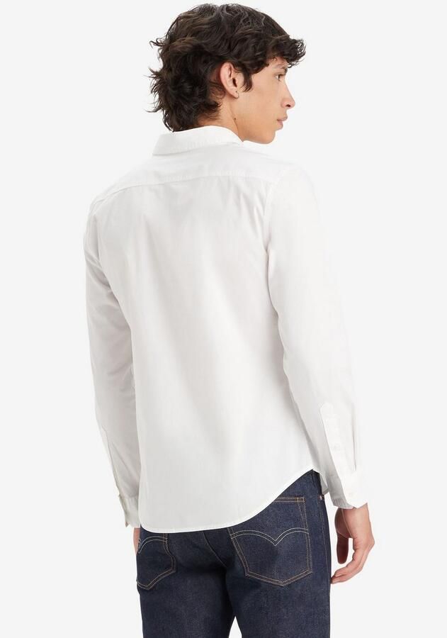 Levi's Overhemd Lange Mouw Levis 86625 0038 BATTERY SHIRT-WHITE - Foto 3
