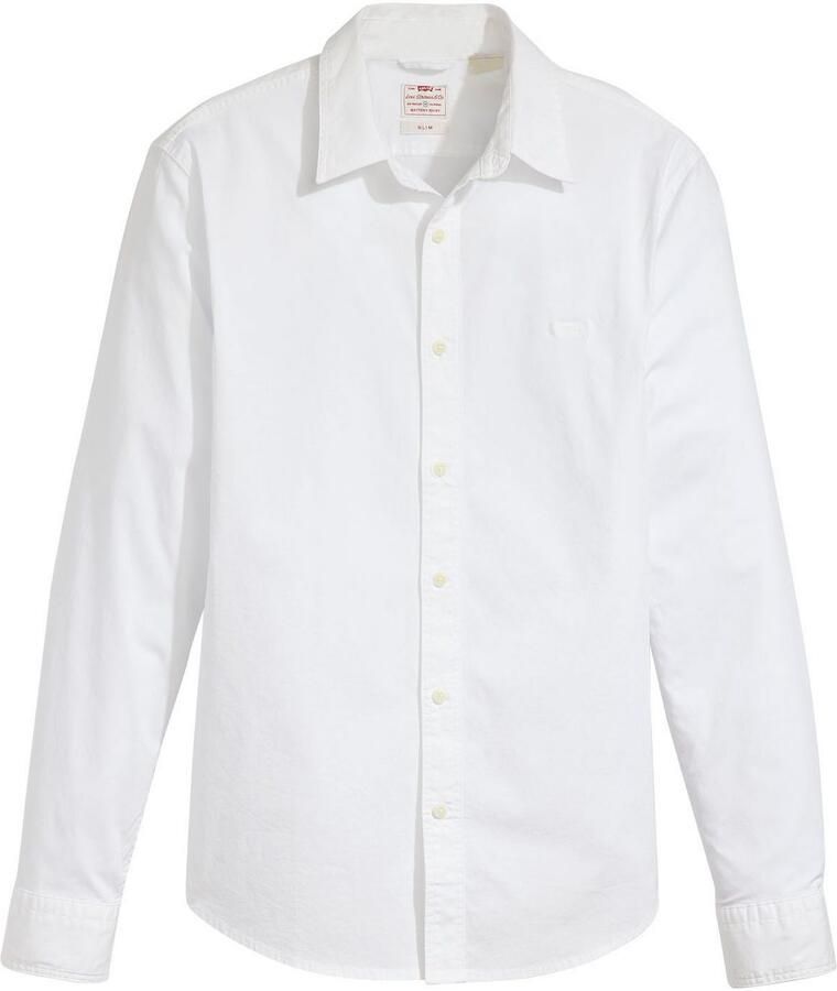 Levi's Overhemd Lange Mouw Levis 86625 0038 BATTERY SHIRT-WHITE