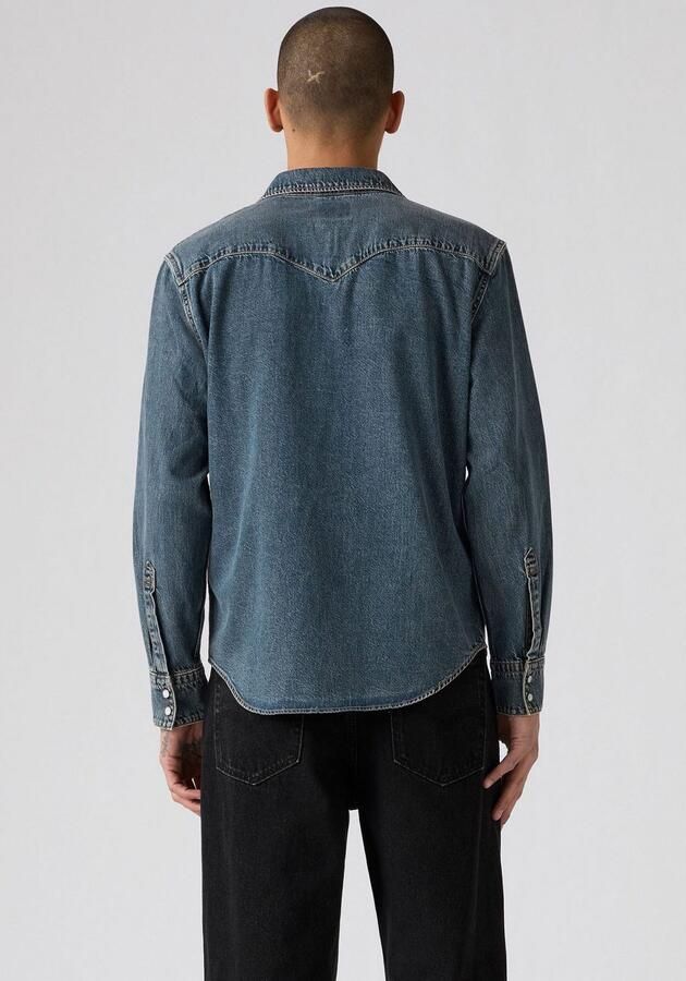 Levi's Regular fit jeansoverhemd met borstzakken en labeldetail - Foto 5