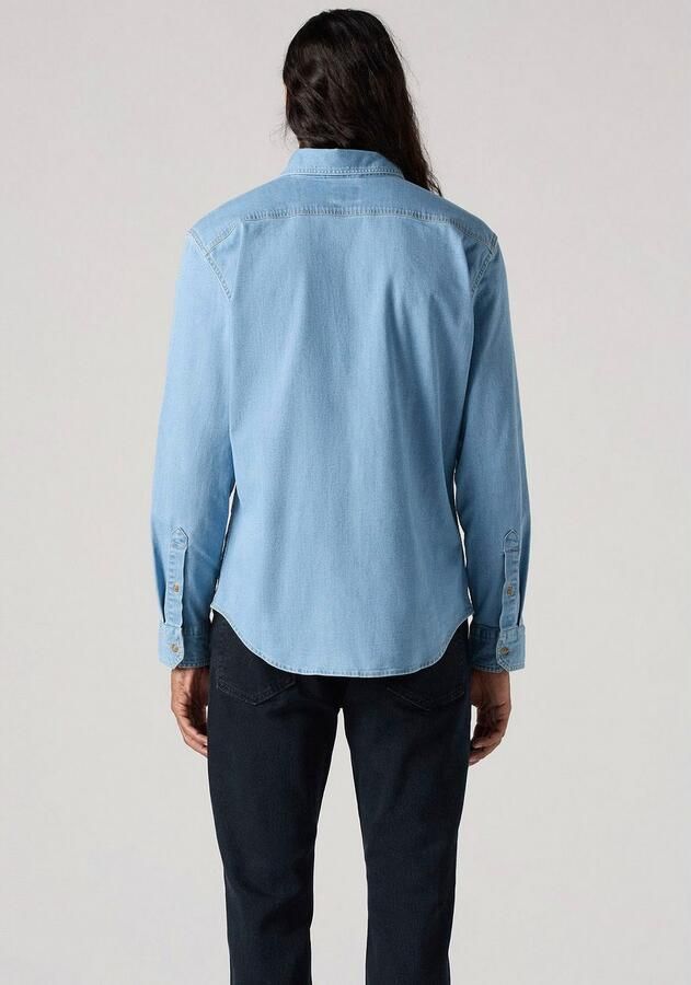 Levi's Jeans overhemd LS BATTERY HM SHIRT SLIM van onderhoudsvriendelijke katoenmix - Foto 3