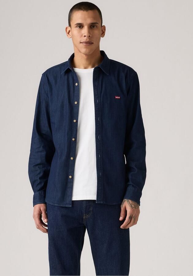 Levi's Jeans overhemd LS BATTERY HM SHIRT SLIM van onderhoudsvriendelijke katoenmix - Foto 5