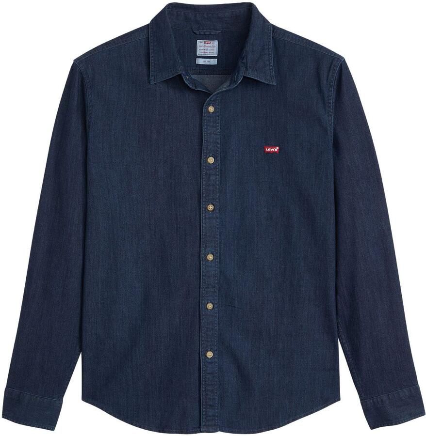 Levi's Jeans overhemd LS BATTERY HM SHIRT SLIM van onderhoudsvriendelijke katoenmix