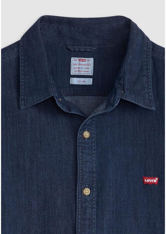 Levi's Jeans overhemd LS BATTERY HM SHIRT SLIM van onderhoudsvriendelijke katoenmix - Foto 3