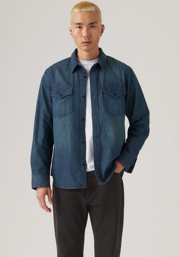 Levi's Jeans overhemd RELAXED FIT WESTERN - Foto 6