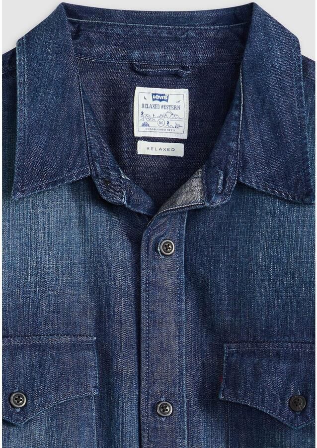 Levi's Jeans overhemd RELAXED FIT WESTERN - Foto 4