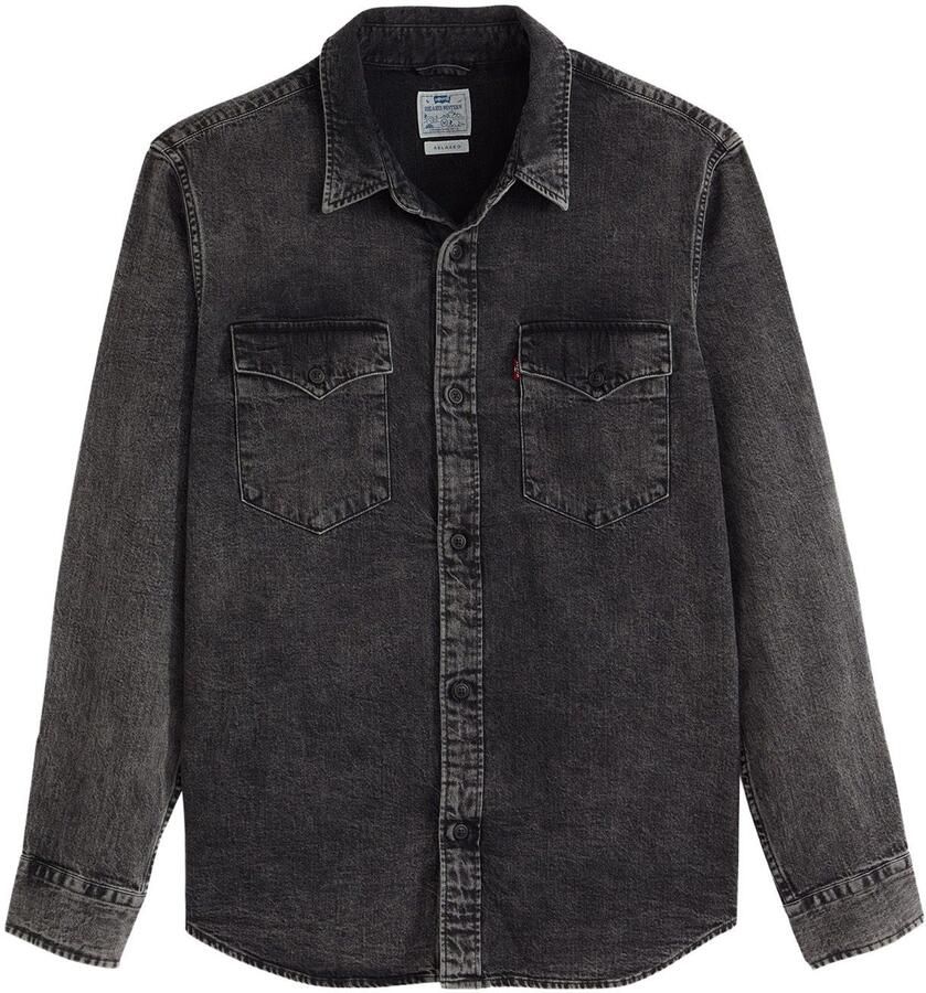 Levi's Overhemd Lange Mouw Levis Relaxed Fit Western Shirt
