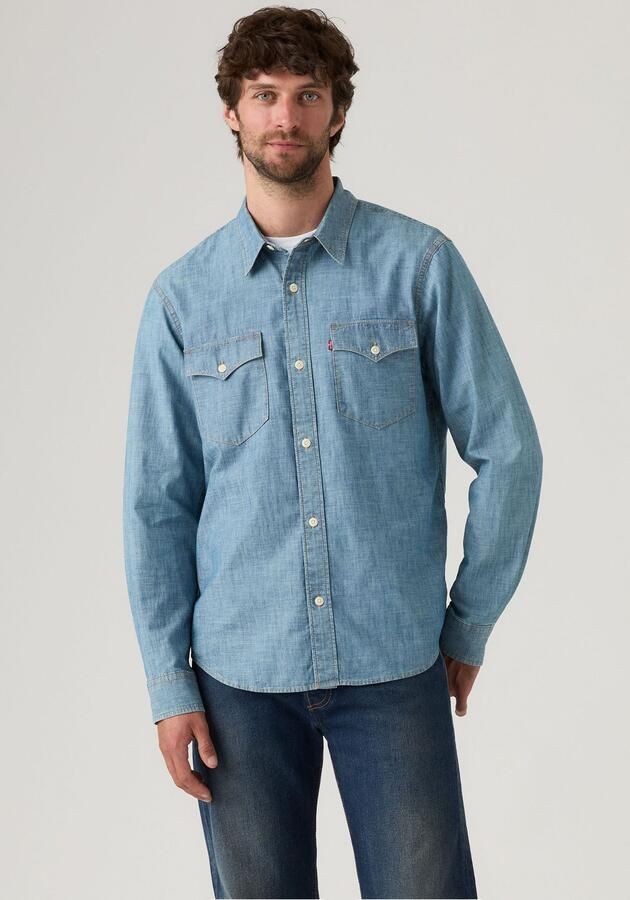 Levi's Jeans overhemd RELAXED FIT WESTERN - Foto 4