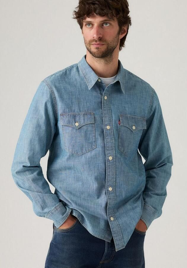 Levi's Jeans overhemd RELAXED FIT WESTERN - Foto 2