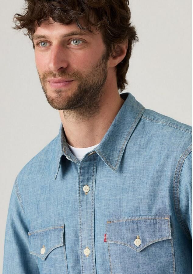 Levi's Jeans overhemd RELAXED FIT WESTERN