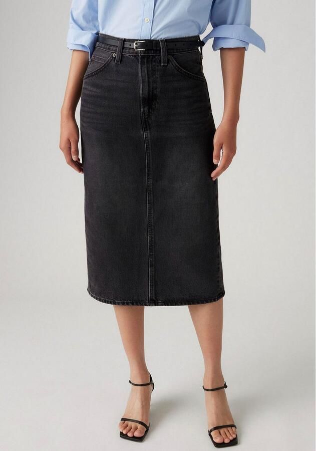 Levi's Jeans rok HR BACK SLIT SKIR