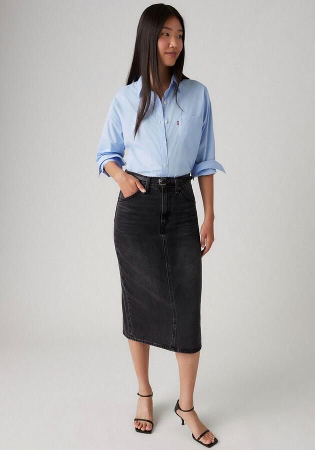 Levi's Jeans rok HR BACK SLIT SKIR - Foto 5