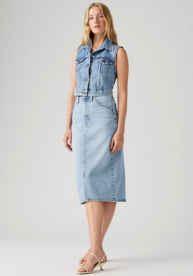 Levi's Rok Levis HR BACK SLIT SKIRT - Foto 2