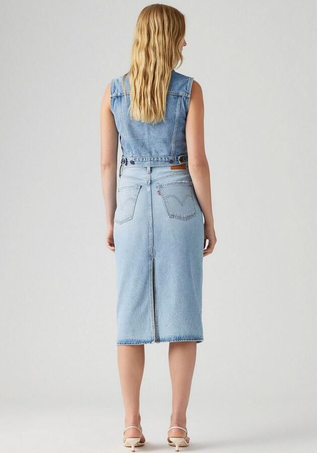Levi's Rok Levis HR BACK SLIT SKIRT - Foto 5