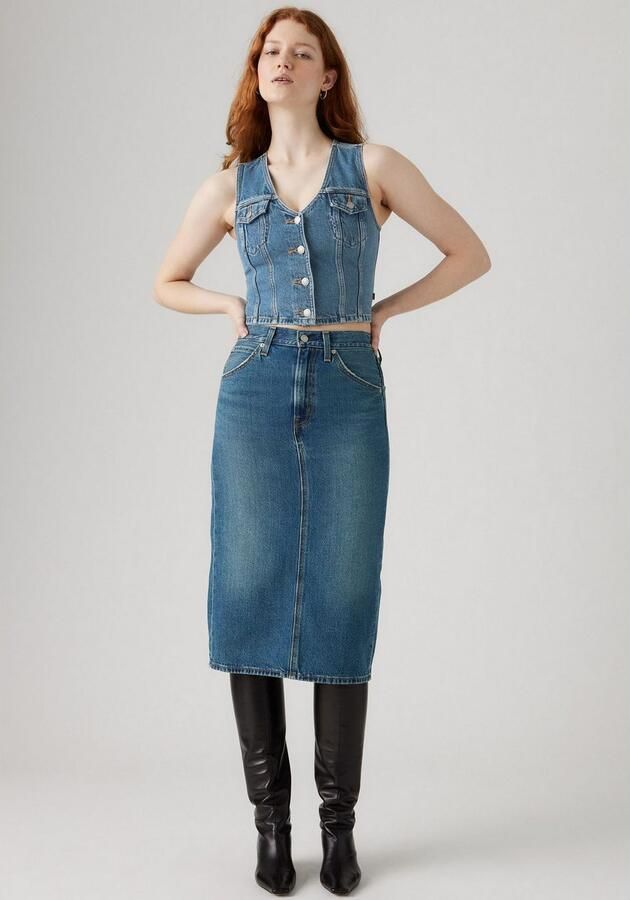 Levi's Jeans rok HR BACK SLIT SKIR - Foto 2
