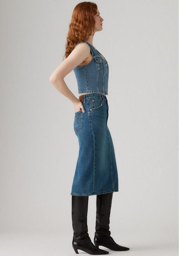 Levi's Jeans rok HR BACK SLIT SKIR