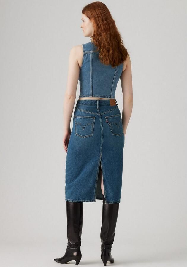 Levi's Jeans rok HR BACK SLIT SKIR - Foto 3