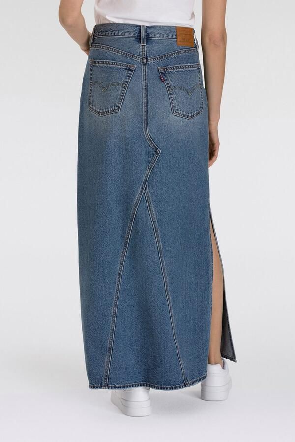 Levi's Jeans rok ICONIC LONG SKIRT in five-pocketsstijl - Foto 8
