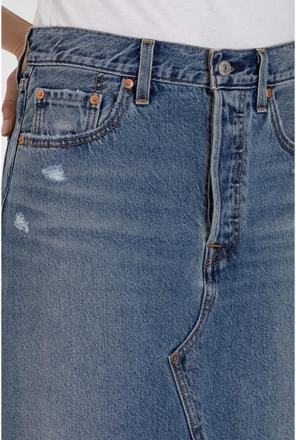 Levi's Jeans rok ICONIC LONG SKIRT in five-pocketsstijl - Foto 7