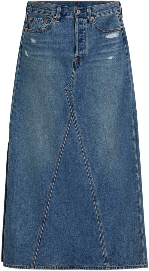Levi's Jeans rok ICONIC LONG SKIRT in five-pocketsstijl - Foto 9