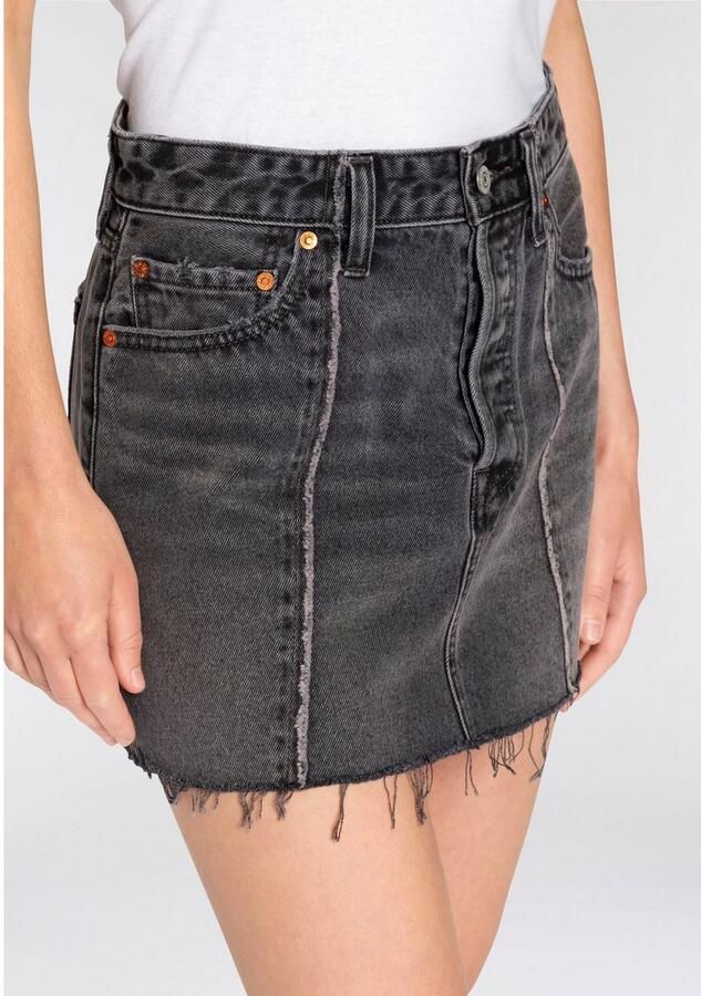 Levi's Jeans rok Jeansrock Recraft Ted Icon Skirt - Foto 3