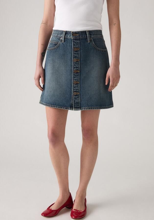 Levi's Jeans rok RETRO BUTTON FRON - Foto 5