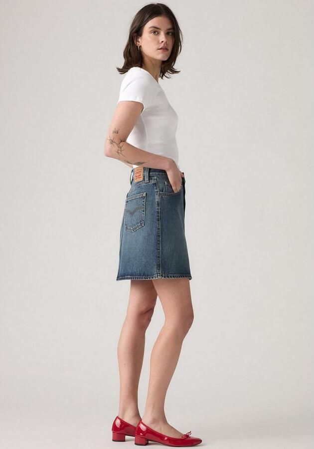 Levi's Jeans rok RETRO BUTTON FRON - Foto 4