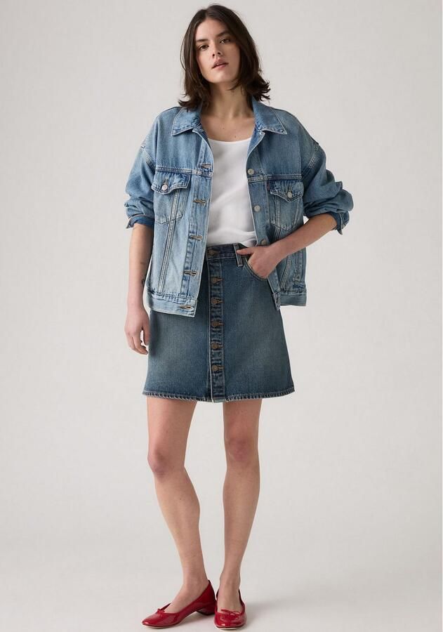 Levi's Jeans rok RETRO BUTTON FRON