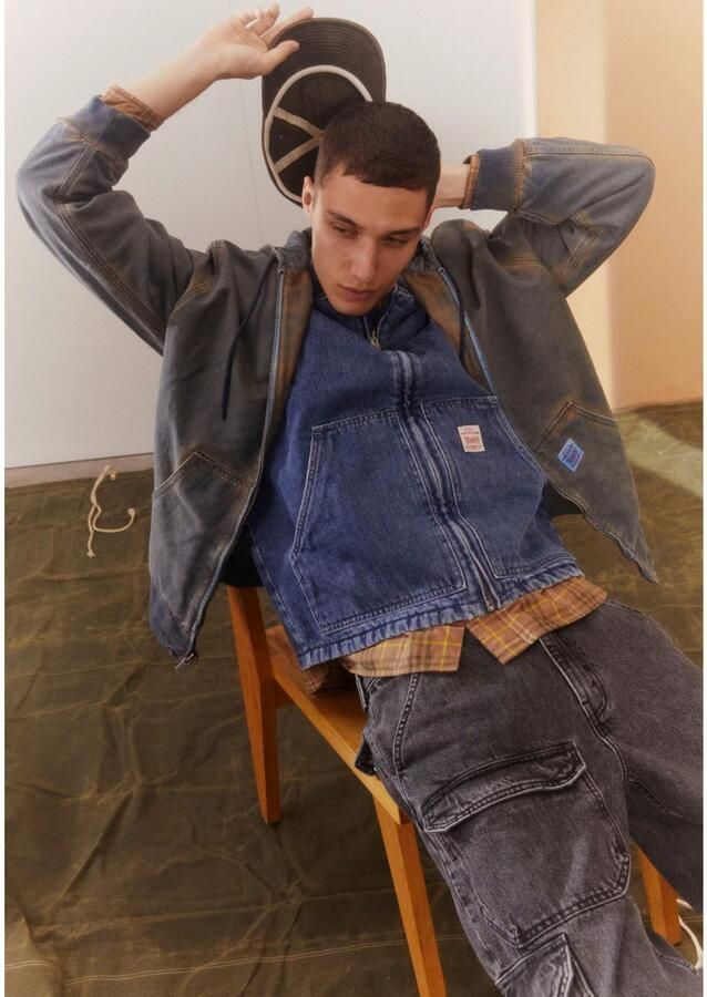 Levi's Blazer Levis A8580 0000 SANSOME VEST-DENIM - Foto 5