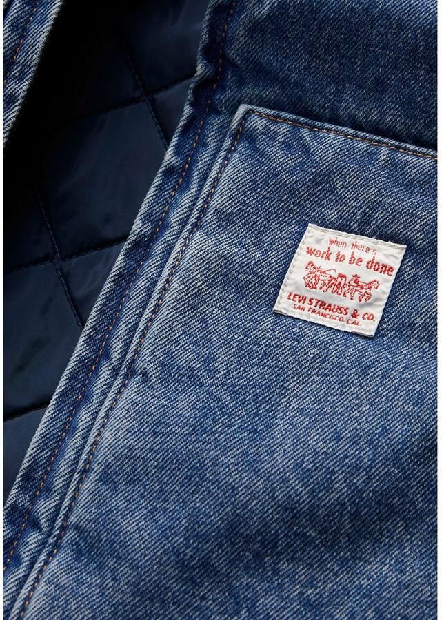 Levi's Blazer Levis A8580 0000 SANSOME VEST-DENIM - Foto 4