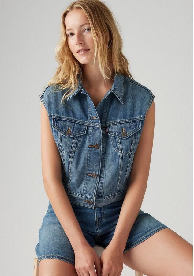 Levi's Jeansgilet SHRUNKEN 90s VEST - Foto 4