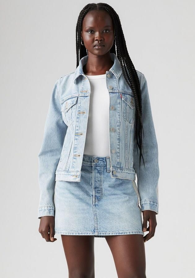 Levi's Jeansjack ORIGINAL TRUCKE met glinsterende details op de mouwen - Foto 6