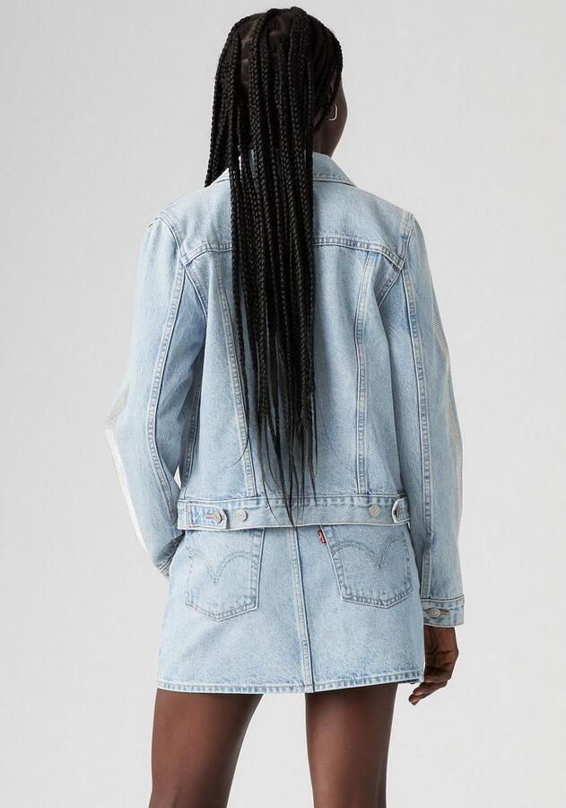 Levi's Jeansjack ORIGINAL TRUCKE met glinsterende details op de mouwen - Foto 3