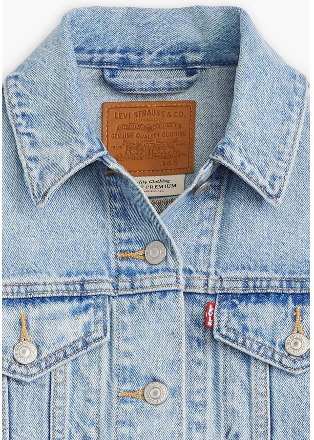 Levi's Jeansjack ORIGINAL TRUCKE met glinsterende details op de mouwen - Foto 2
