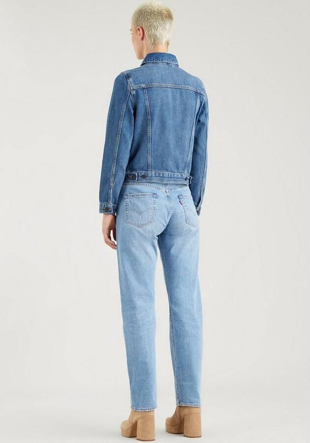 Levi's Uni-benen uni volwassen 29945 0063 Originele trucker-botter donker Blauw Unisex - Foto 4