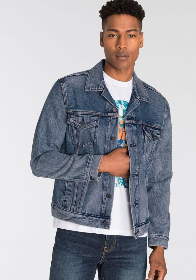 Levi's Heren Denim Jack Klassieke Stijl Blue Heren - Foto 9