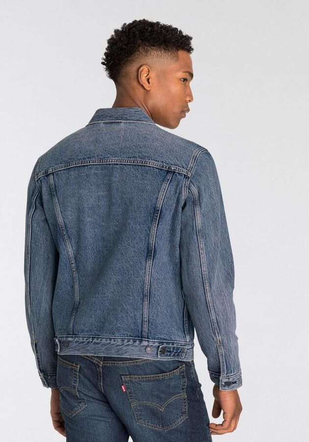 Levi's Heren Denim Jack Klassieke Stijl Blue Heren - Foto 8