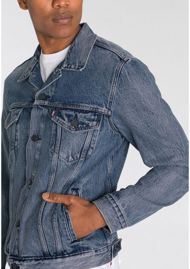 Levi's Heren Denim Jack Klassieke Stijl Blue Heren - Foto 6