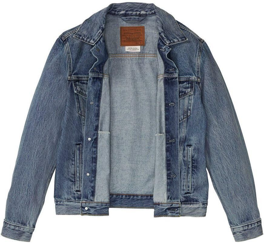 Levi's Heren Denim Jack Klassieke Stijl Blue Heren - Foto 2