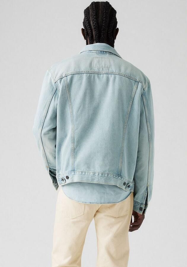 Levi's Jeansjack met paspelzakken op de borst model 'THE TRUCKER JACKET' - Foto 9