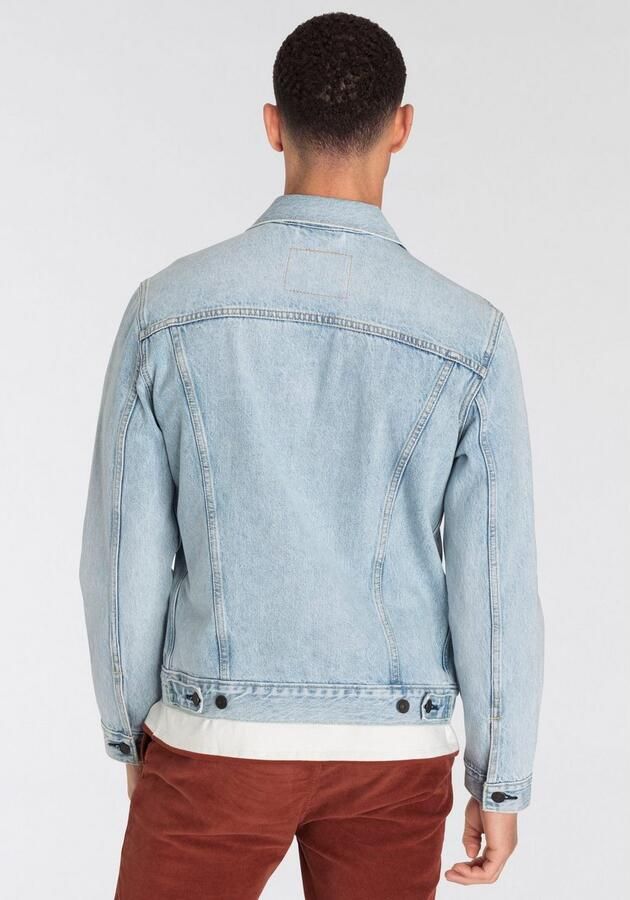 Levi's Jeansjack met paspelzakken op de borst model 'THE TRUCKER JACKET' - Foto 7