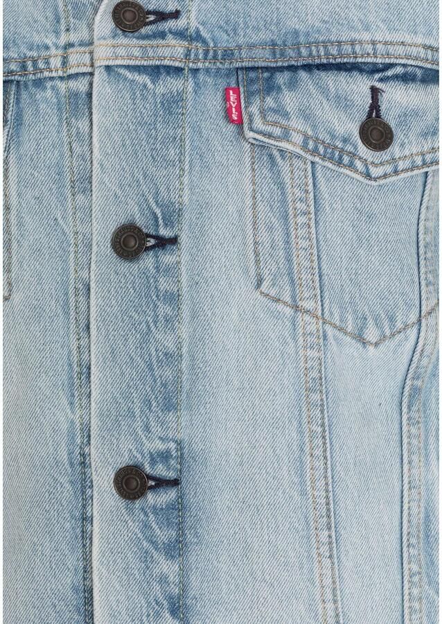 Levi's Jeansjack met paspelzakken op de borst model 'THE TRUCKER JACKET' - Foto 2
