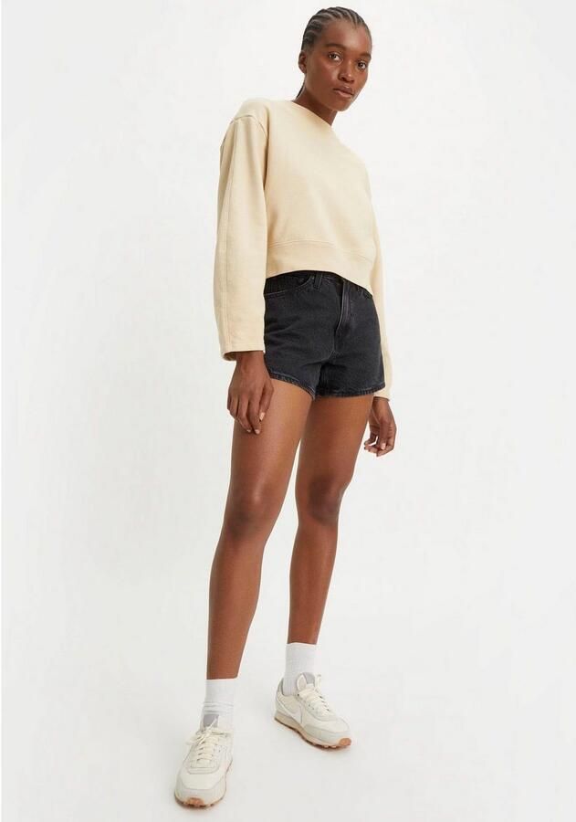 Levi's Zwarte Shorts voor Dames met Ritssluiting en Knoopsluiting Black Dames - Foto 5