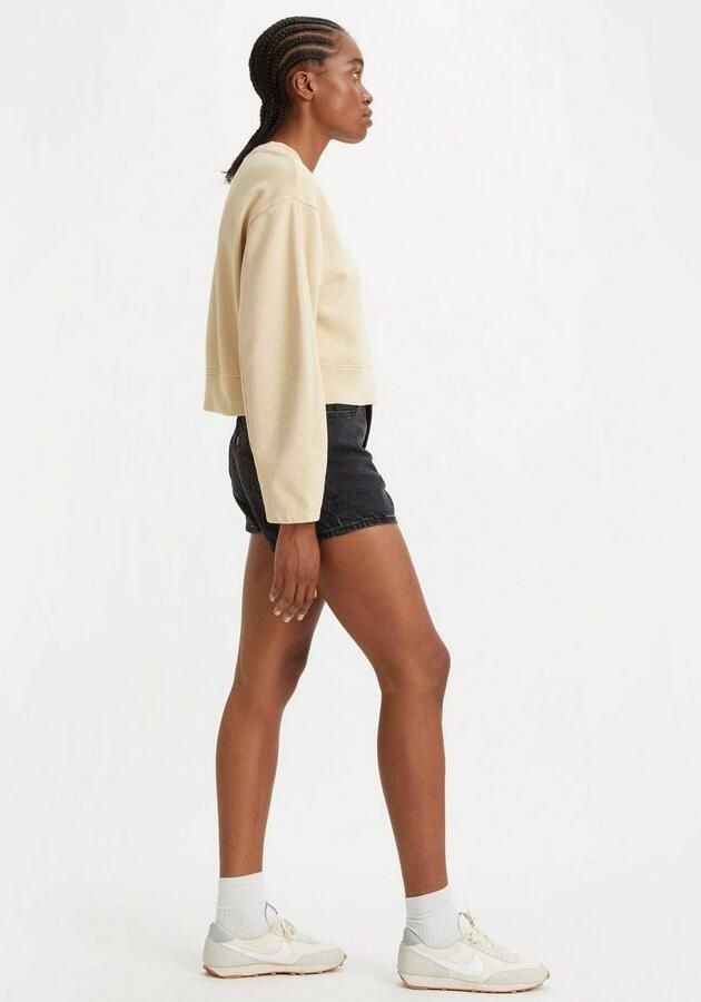 Levi's Zwarte Shorts voor Dames met Ritssluiting en Knoopsluiting Black Dames - Foto 7