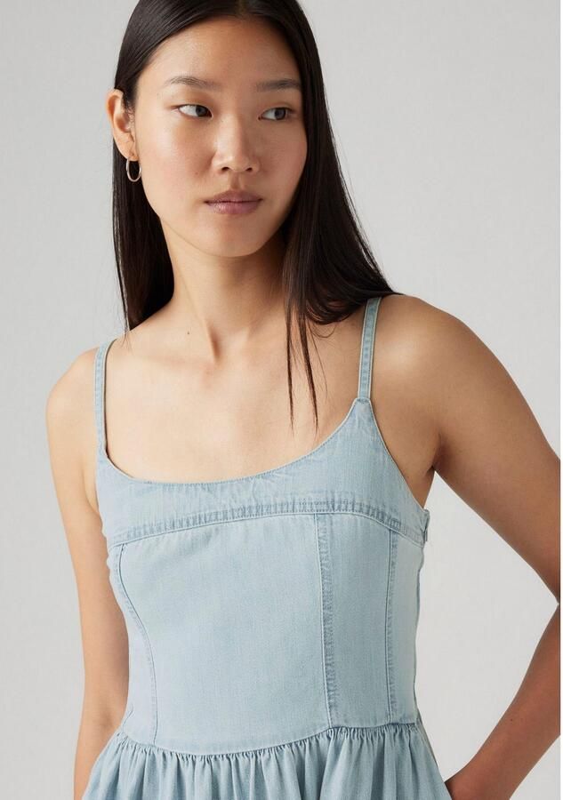 Levi's Jurk met spaghettibandjes ALESSIE BUSTIER DRESS Zomerjurk met verstelbare bandjes