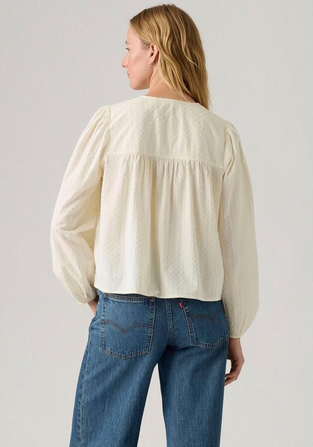 Levi's Klassieke blouse JOSEPHINE LS HOLI met elastische taille - Foto 7