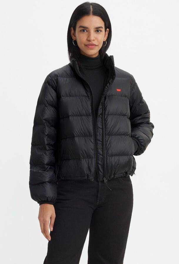 Levi's Regular fit gewatteerd jack met vulling van eendendons model 'Polly' - Foto 9